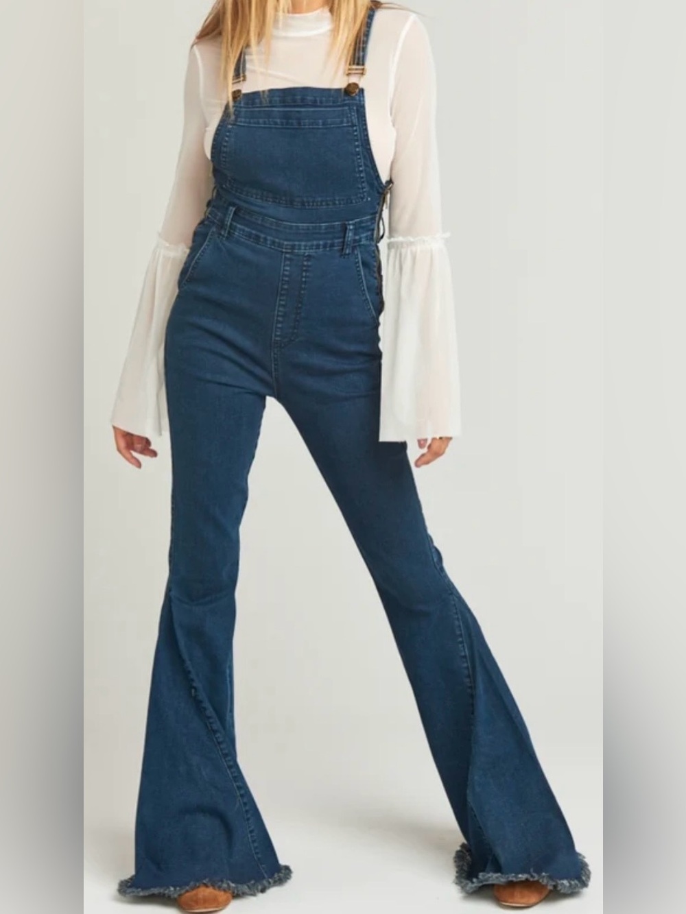 Show me your Mumu Berkeley Bell Overalls